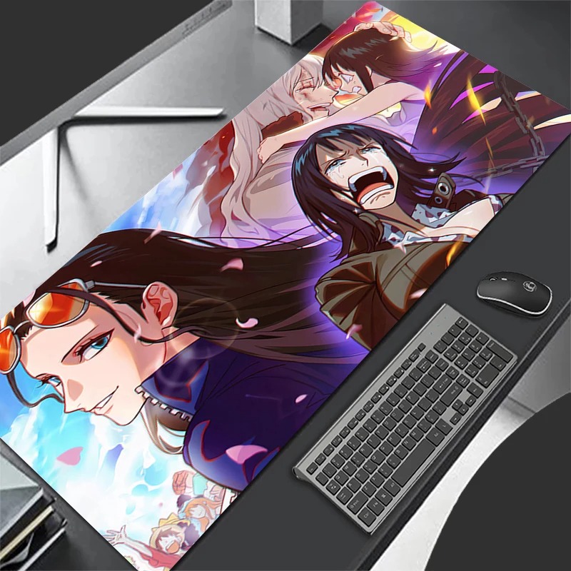 Pc Gaming Nzxt - แผ่นรองเมาส์ลายอนิเมะสาวญี่ปุ่นสุดเซ็กซี่ สีม่วง สำหรับเกมเมอร์ แผ่นรองเมาส์น่ารัก ลาย O-one