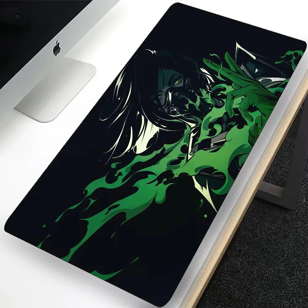 Pc Gaming Valorant - VALORANT แผ่นรองเมาส์สําหรับเล่นเกมขนาดใหญ่คอมพิวเตอร์ Mousepad PC Gamer แล็ปท็อปแผ่นรองเม้าส์สํานักงาน