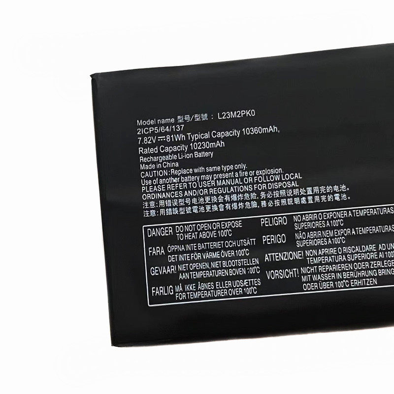 แบตเตอรี่ความจุ 81WH รุ่น L23M - Pc Gaming Lenovo Legion บทวิจารณ์และราคา