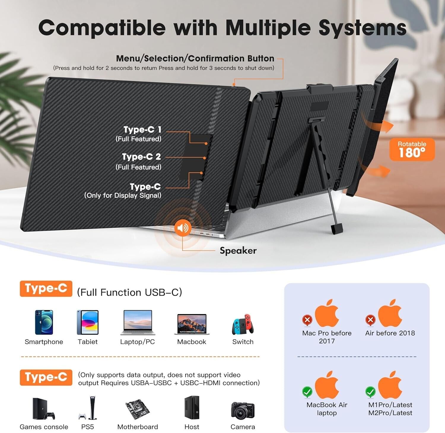 จอภาพพกพา OFFIYA ขนาด 14 นิ้ว  - High Refresh Monitor บทวิจารณ์และราคา