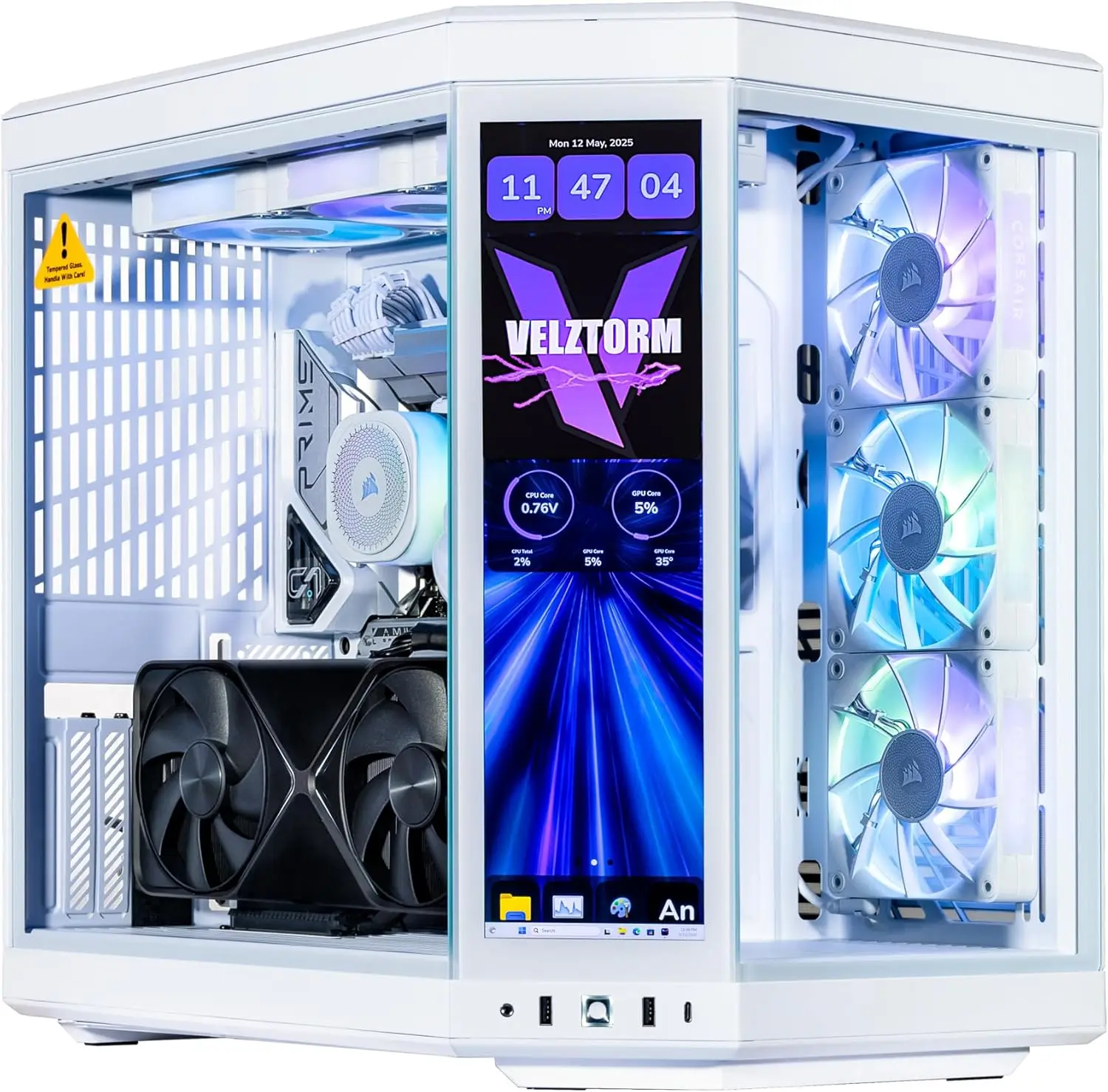 คอมพิวเตอร์ตั้งโต๊ะสำหรับเล่นเ - Pc Gaming Y70 บทวิจารณ์และราคา