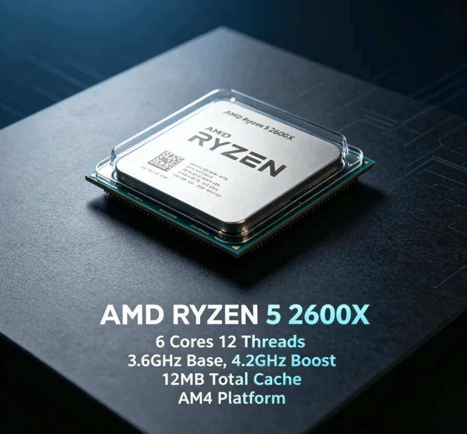 AMD R5 2600X 12nm Unboxed Proc - Pc Gaming Ryzen บทวิจารณ์และราคา
