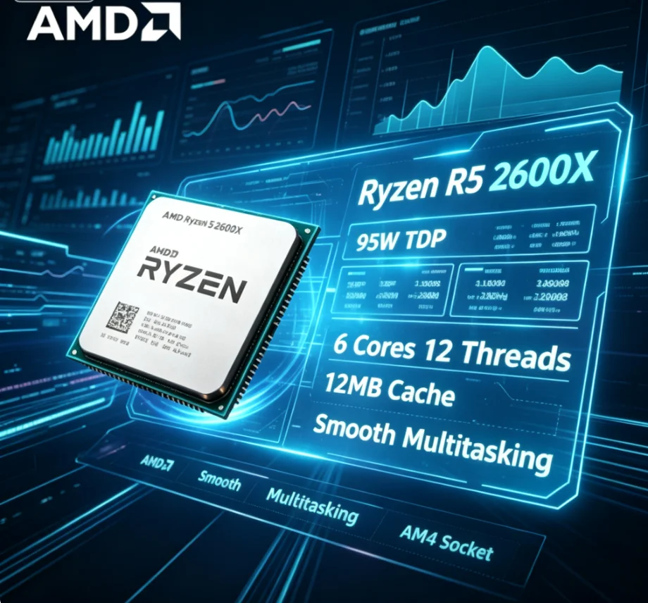 AMD R5 2600X 12nm Unboxed Proc - Pc Gaming Ryzen บทวิจารณ์และราคา