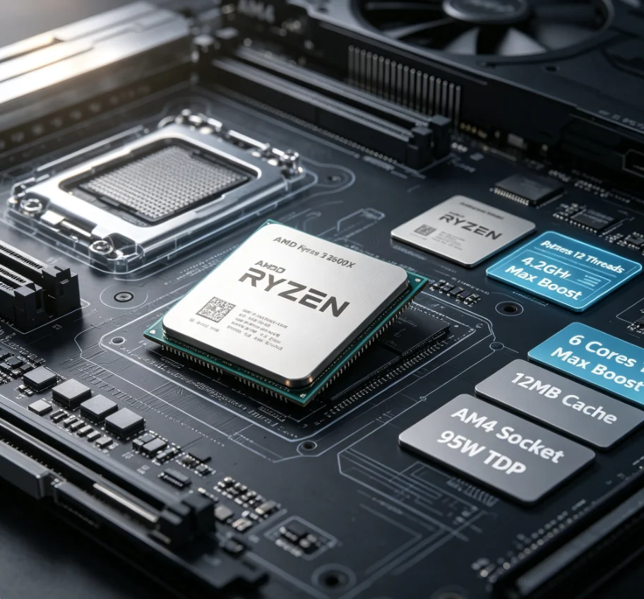 AMD R5 2600X 12nm Unboxed Proc - Pc Gaming Ryzen บทวิจารณ์และราคา