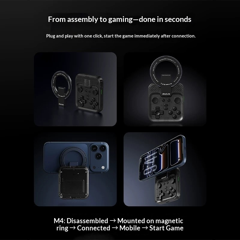 Abxylute M4 คอนโทรลเลอร์เกมบลู - Android Gaming Emulator Pc บทวิจารณ์และราคา