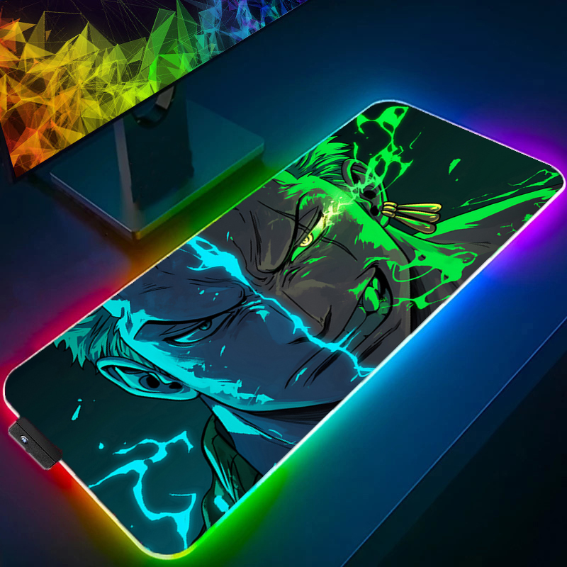ONE PIECE Zoro Mouse Pad RGB อ - Pc Gaming Nzxt บทวิจารณ์และราคา