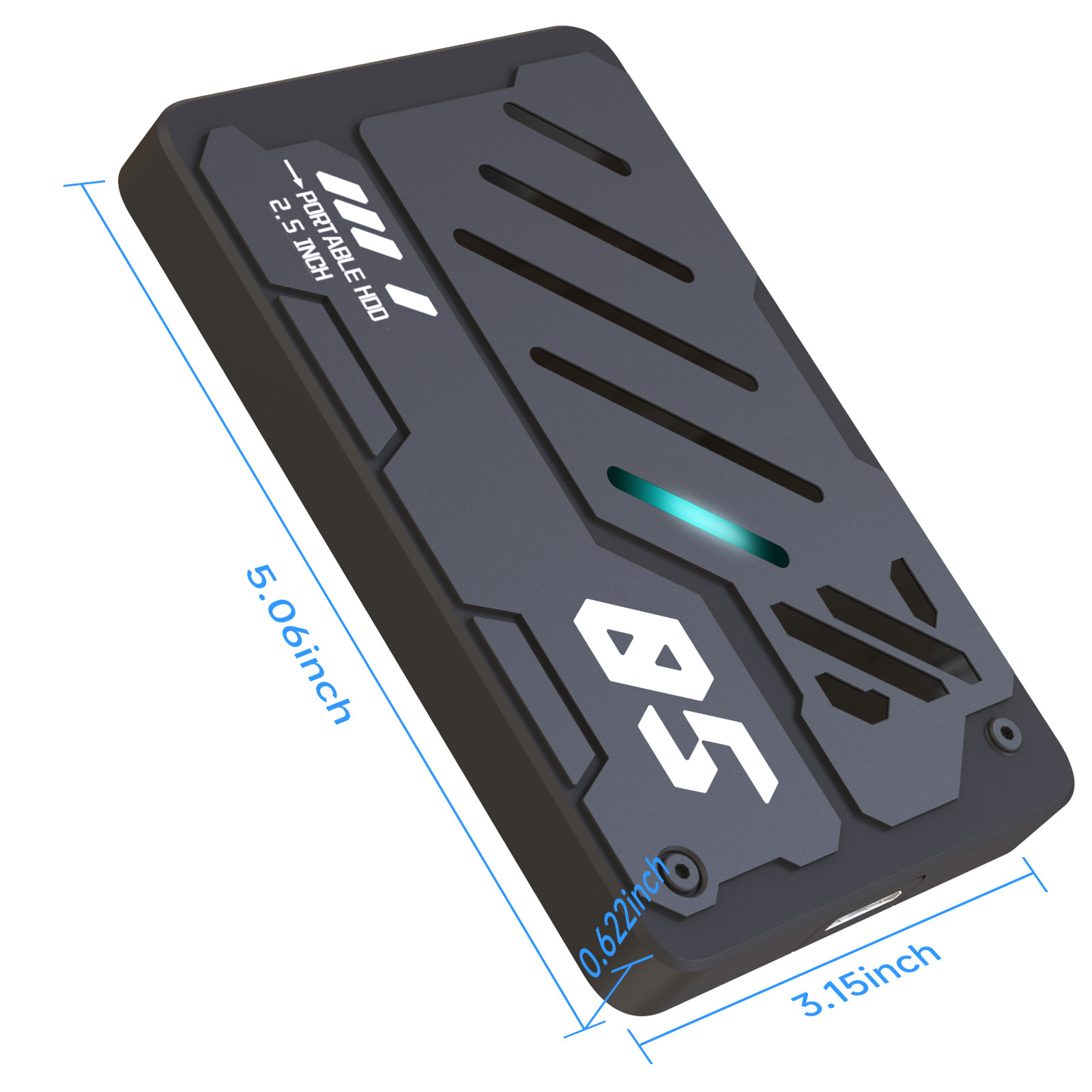 USB3.0 Type-C ฮาร์ดไดรฟ์ภายนอก - Pc Gaming Vs Ps5 บทวิจารณ์และราคา