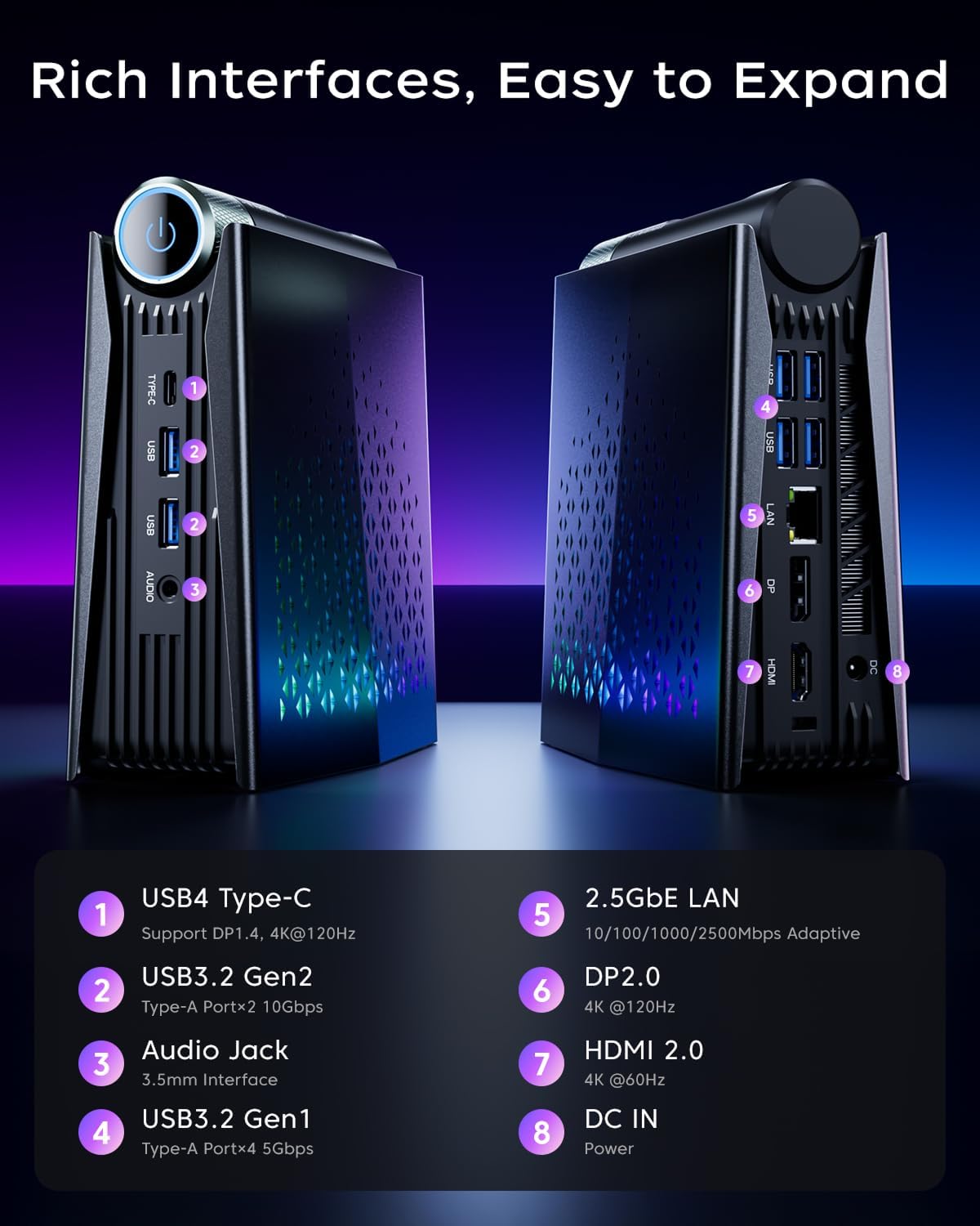 คอมพิวเตอร์ตั้งโต๊ะ KAMRUI Gam - Pc Gaming Ryzen บทวิจารณ์และราคา