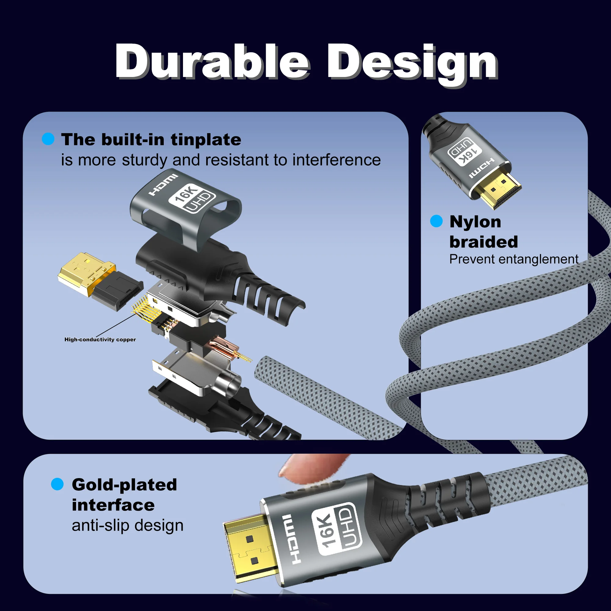สาย HDMI 2.2/2.1/2.0 16K@60Hz  - Pc Gaming Vs Ps5 บทวิจารณ์และราคา
