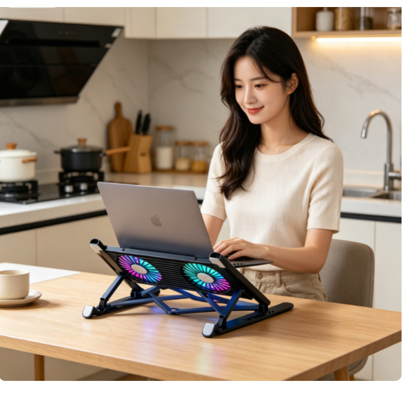 ใหม่แล็ปท็อปคูลเลอร์เบสสแตนด์แ - Laptop Cooling Pad บทวิจารณ์และราคา