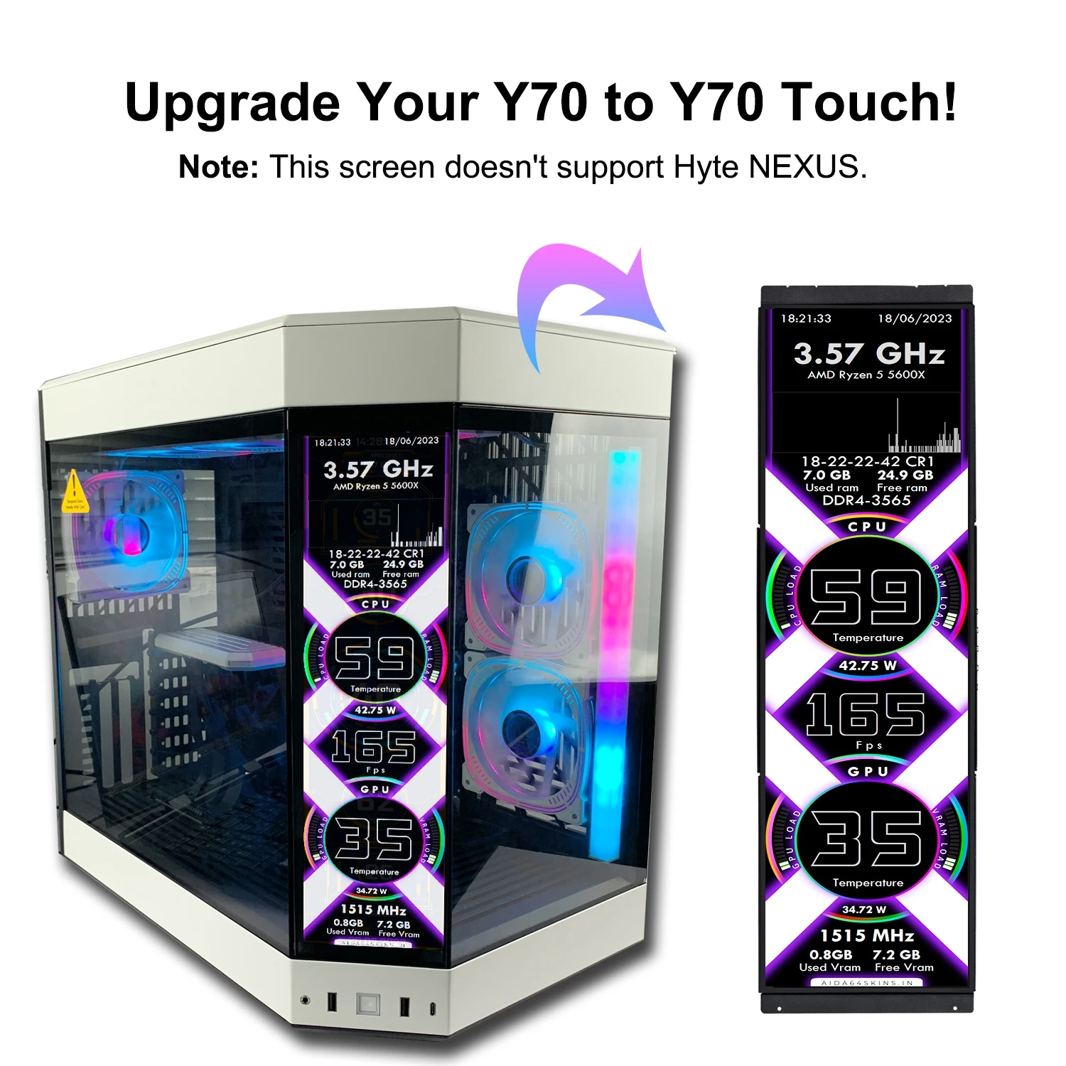 Wisecoco 12.6/14.5 นิ้ว 2K IPS - Pc Gaming Y70 บทวิจารณ์และราคา